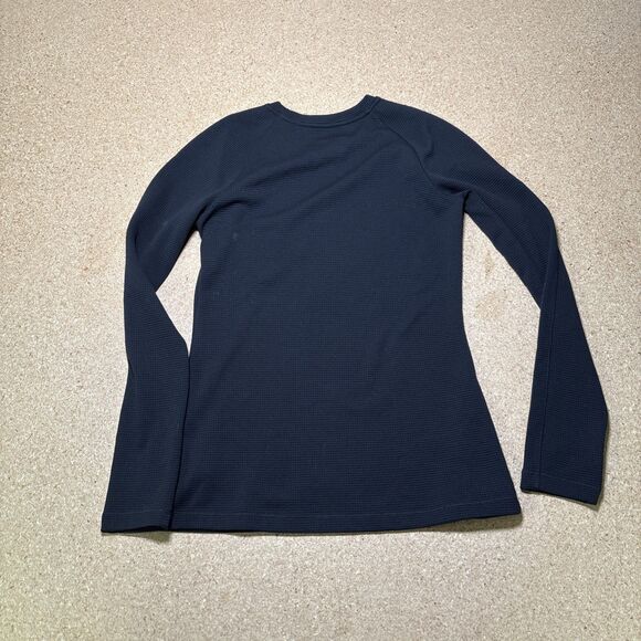 FIGS Waffle Longsleeve Underscrub Classic Black Long Sleeve Shirt Size XXS H3 - Picture 4 of 6